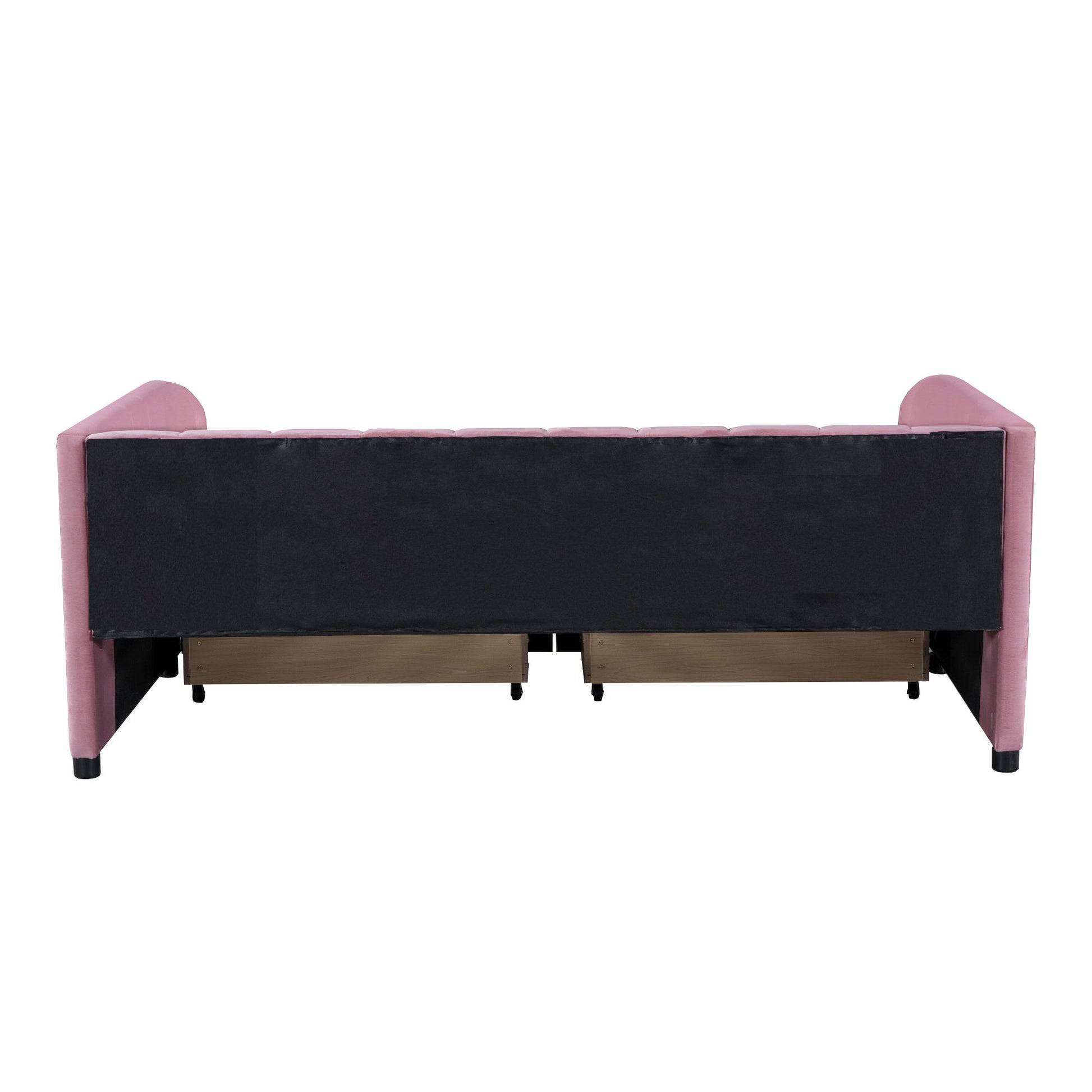 Upholstered Daybed With Ergonomic Design Backrest - The Sleep Loft - Online Mattress Showroom NYC