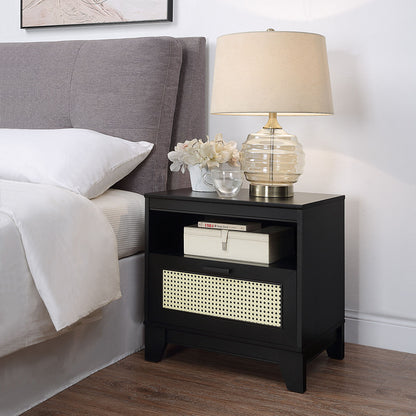 Sheridan - Nightstand With 1 Drawer - The Sleep Loft - Online Mattress Showroom NYC