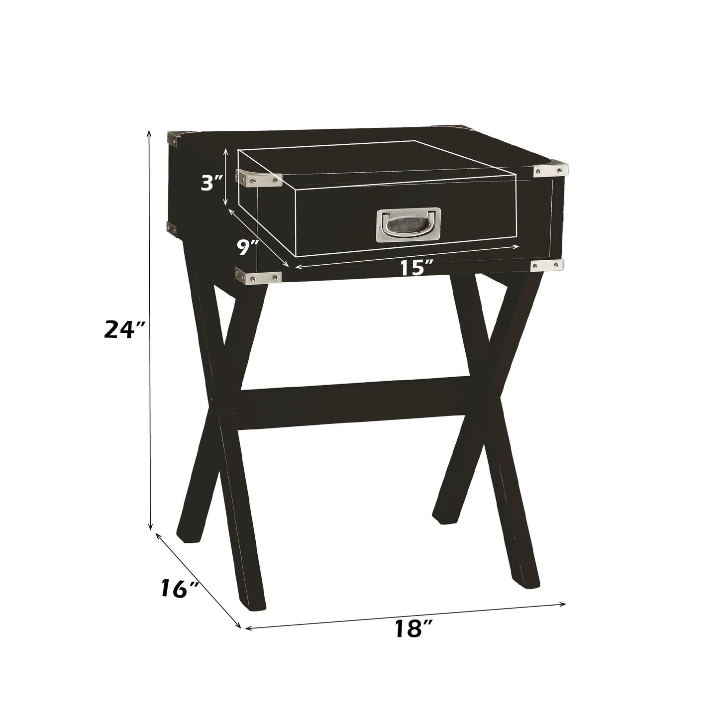 Babs - Accent Table - The Sleep Loft - Online Mattress Showroom NYC