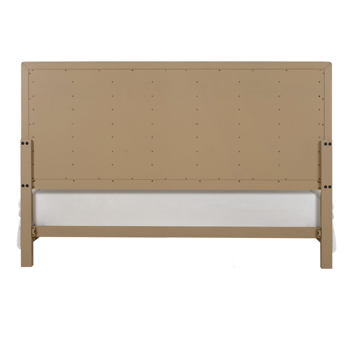 Panel Bed Frame With Unique Headboard And Included Slats - The Sleep Loft - Online Mattress Showroom NYC