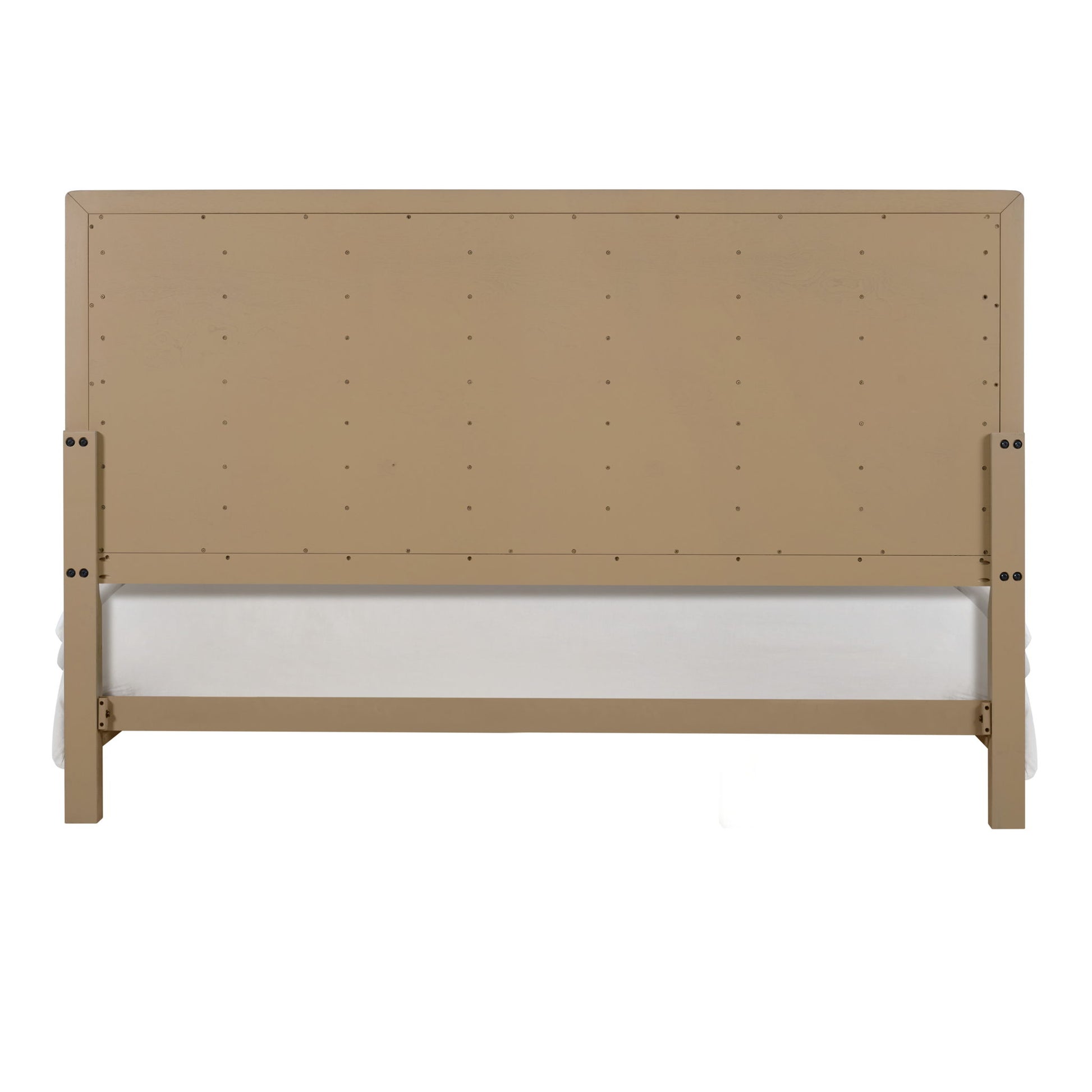 Panel Bed Frame With Unique Headboard And Included Slats - The Sleep Loft - Online Mattress Showroom NYC