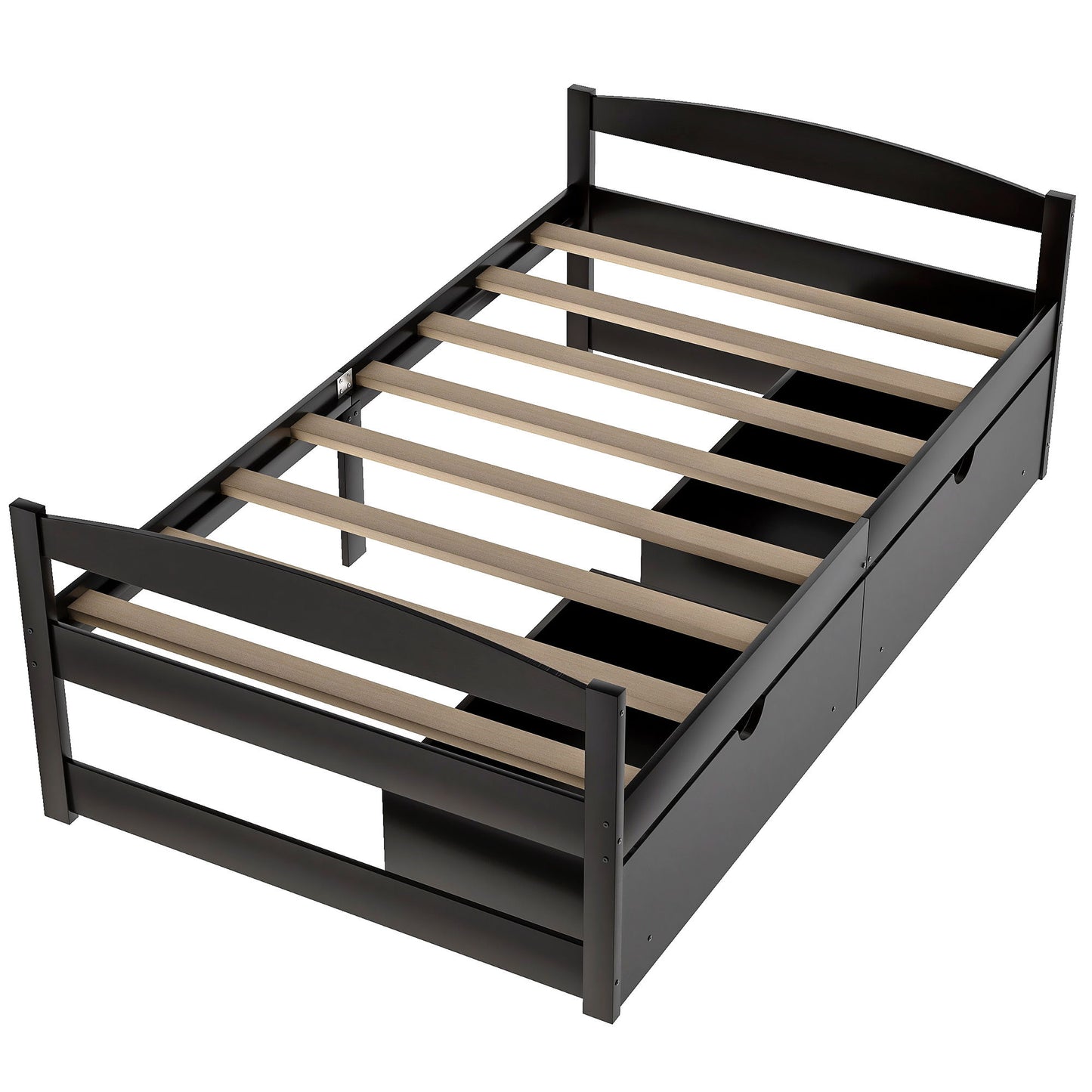 Platform Bed With 2 Drawers - The Sleep Loft - Online Mattress Showroom NYC