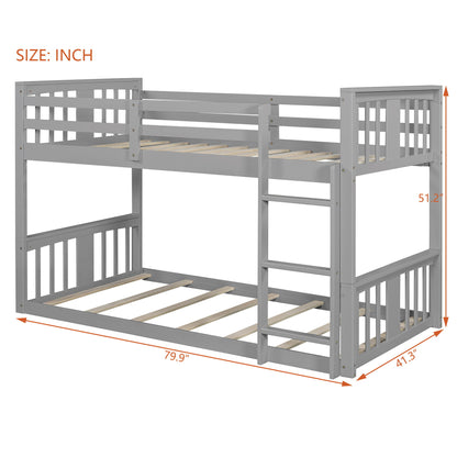 Solid Construction Bunk Bed & Ladder - The Sleep Loft - Online Mattress Showroom NYC