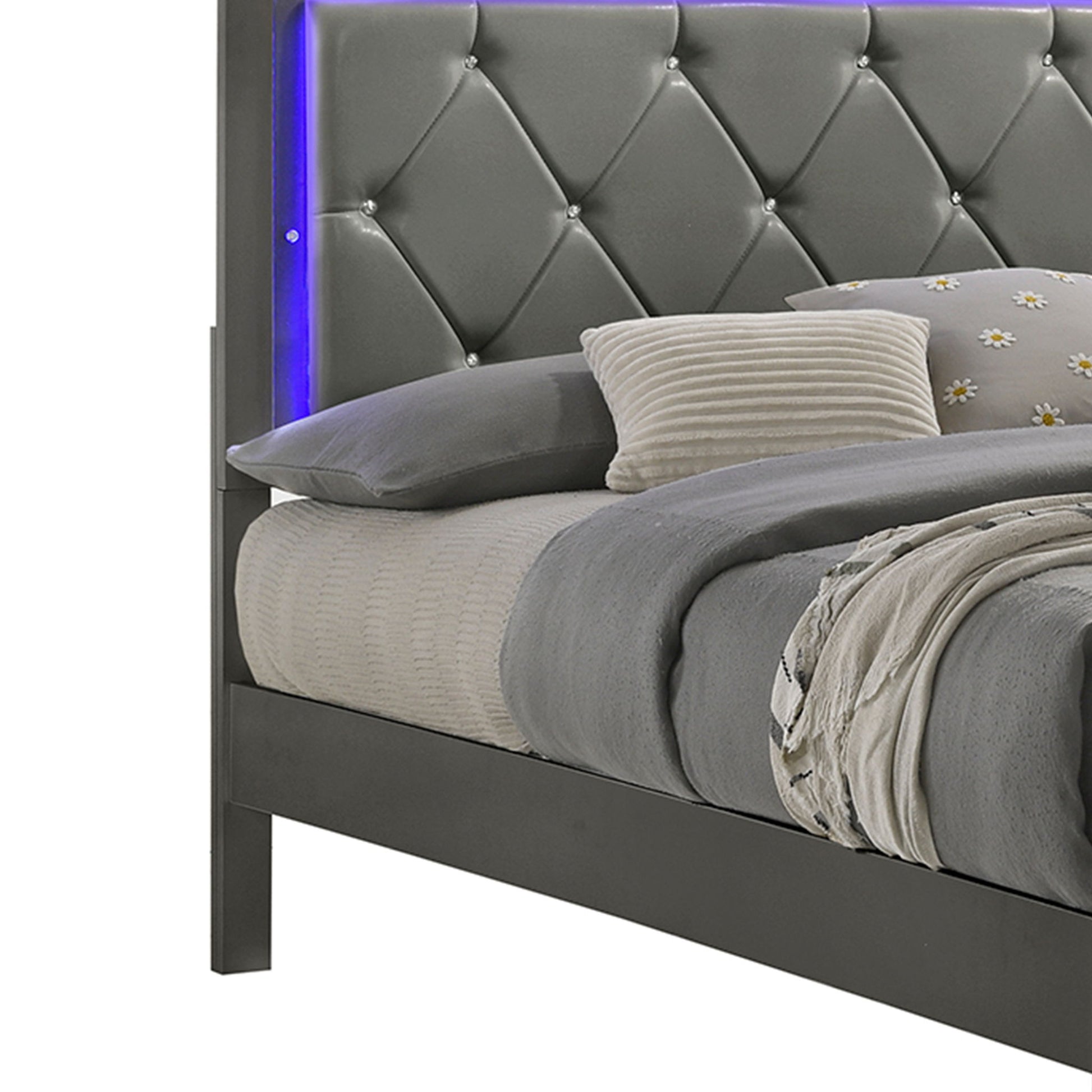 Blaze - Bed With LED Headboard - The Sleep Loft - Online Mattress Showroom NYC
