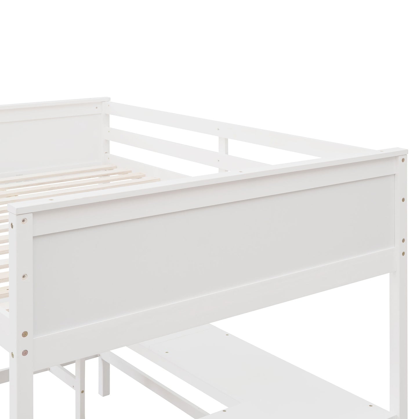 Loft Bed With Shelves With Desk - The Sleep Loft - Online Mattress Showroom NYC