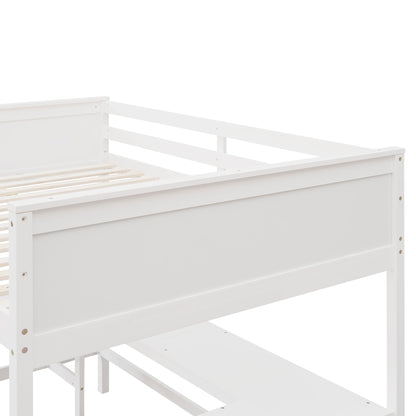 Loft Bed With Shelves With Desk - The Sleep Loft - Online Mattress Showroom NYC