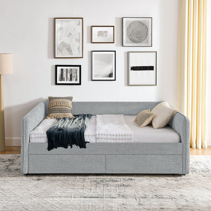 Upholstered Daybed & 2 Drawers - The Sleep Loft - Online Mattress Showroom NYC