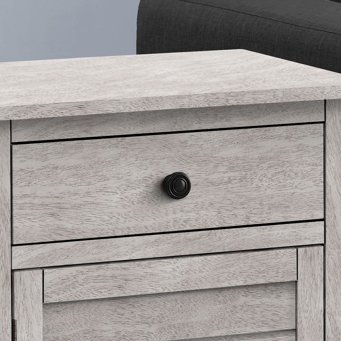 Accent Nightstand, Storage Drawer, Transitional - The Sleep Loft - Online Mattress Showroom NYC