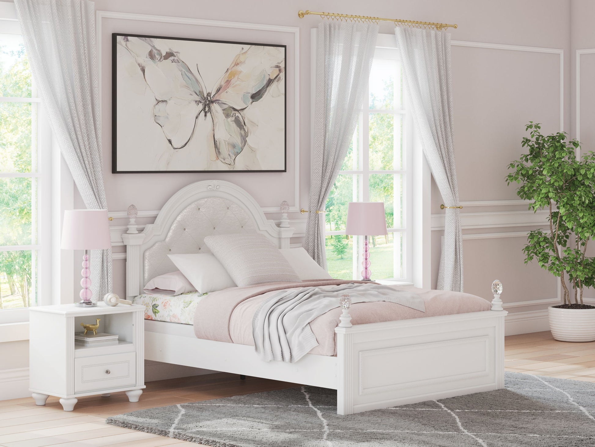 Kozlani - Upholstered Panel Bed - The Sleep Loft - Online Mattress Showroom NYC