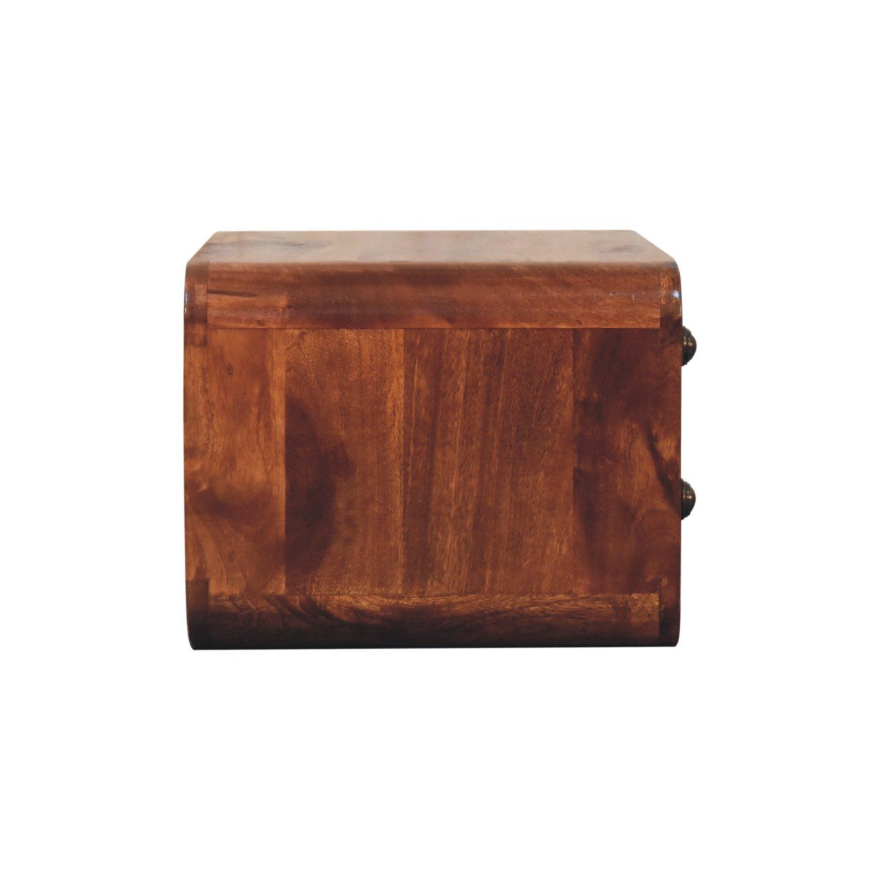 Curved Wall Mounted Bedside Nightstand - The Sleep Loft - Online Mattress Showroom NYC