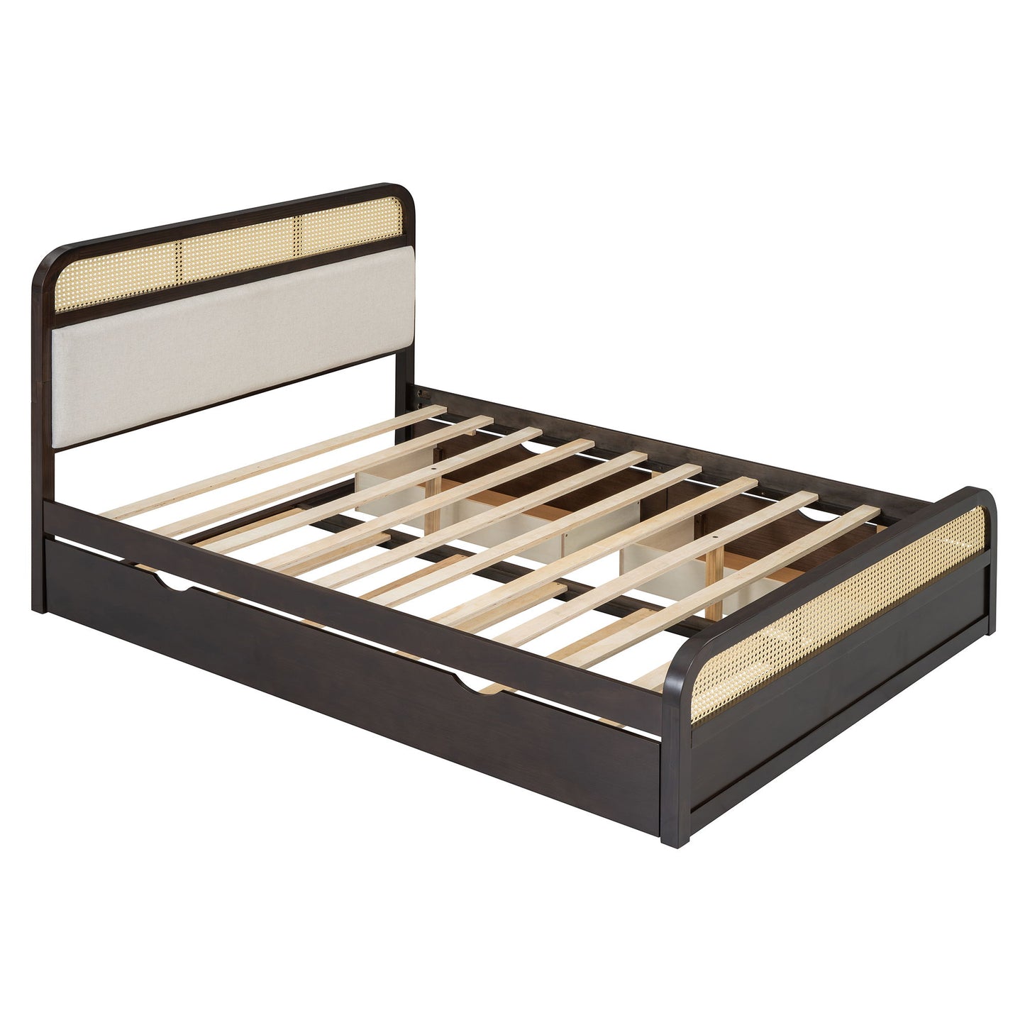 Platform Bed With Trundle And 2 Drawers - The Sleep Loft - Online Mattress Showroom NYC