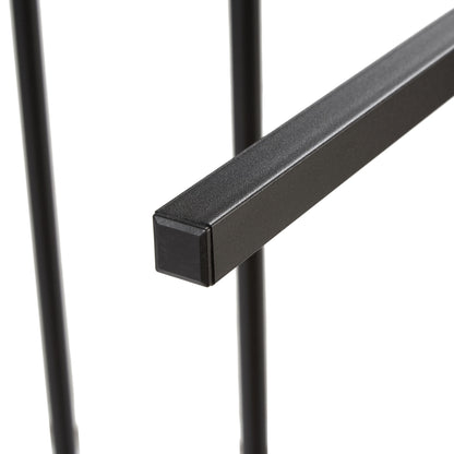 Metal Platform Bed Frame With Wooden Headboard And Footboard With USB Liner, LED Lights, No Box Spring Needed, Large Under Bed Storage - The Sleep Loft - Online Mattress Showroom NYC