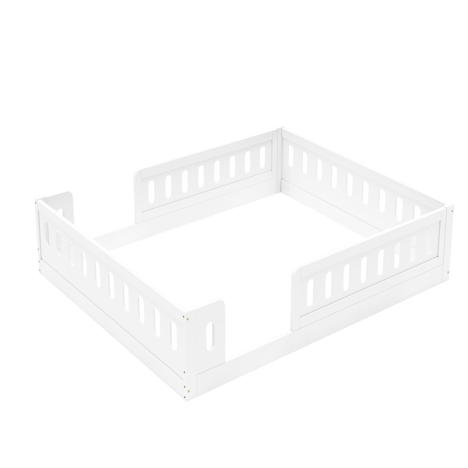 Platform Bed With Guardrail - The Sleep Loft - Online Mattress Showroom NYC