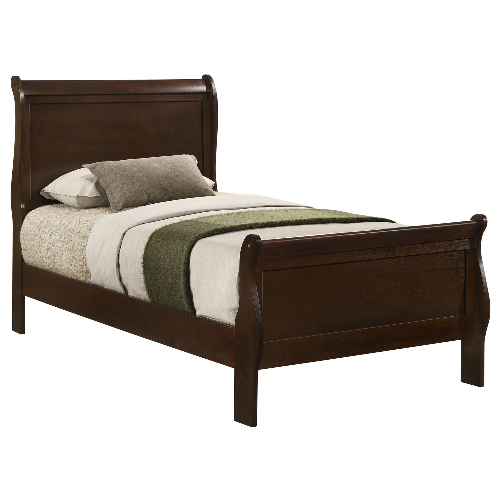 Graffenstaden - Sleigh Bed - The Sleep Loft - Online Mattress Showroom NYC