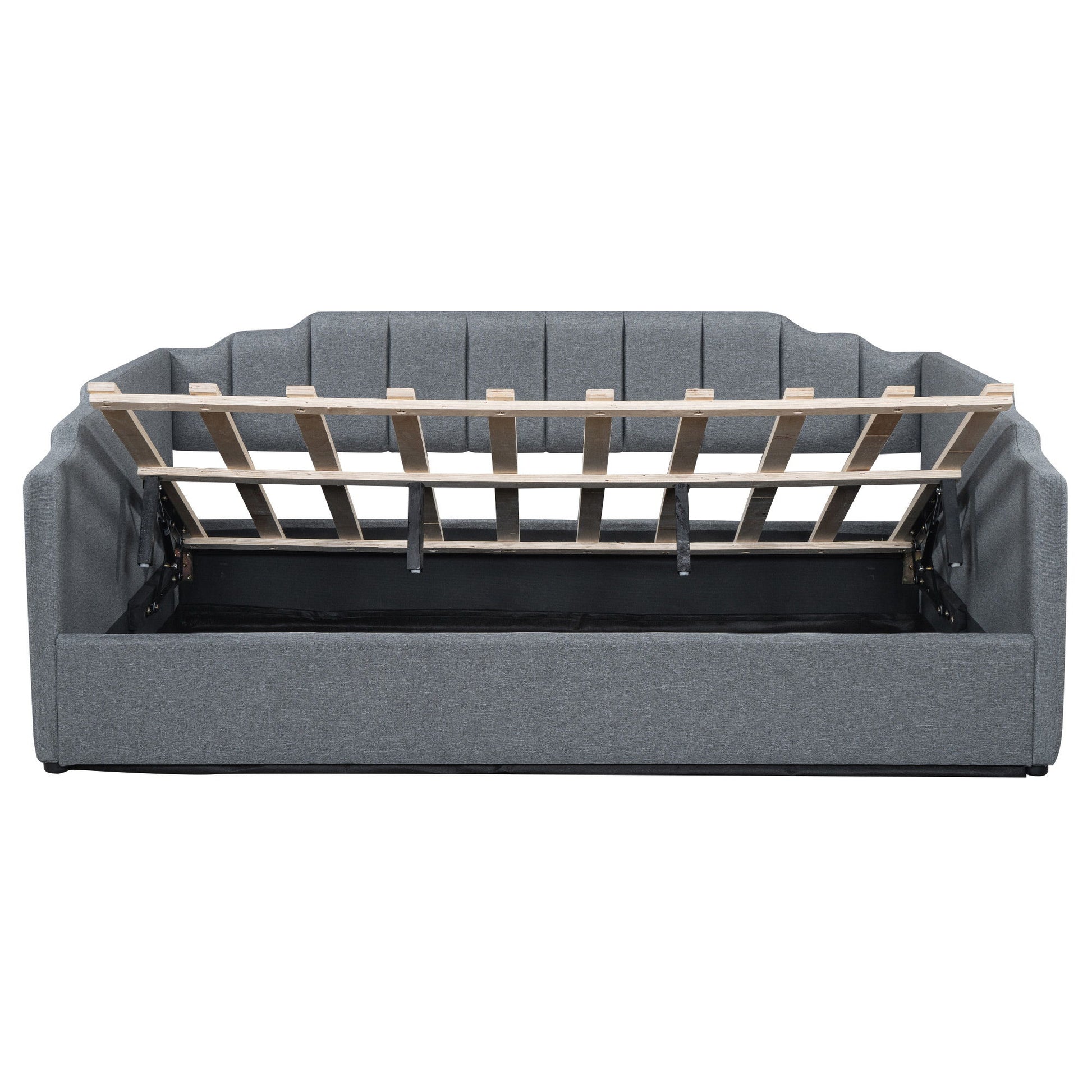 Modern Upholstered Daybed With Underneath Storage - The Sleep Loft - Online Mattress Showroom NYC