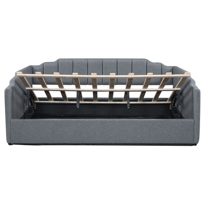 Modern Upholstered Daybed With Underneath Storage - The Sleep Loft - Online Mattress Showroom NYC