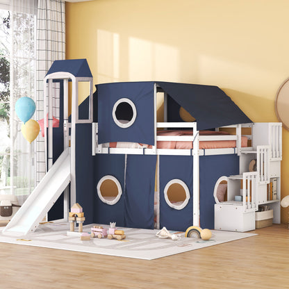 Loft Bed With Tent And Tower - The Sleep Loft - Online Mattress Showroom NYC