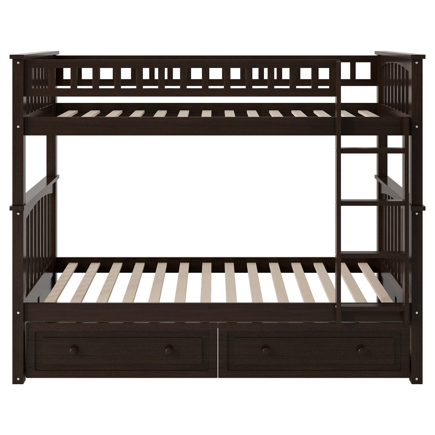 Bunk Bed With Drawers, Convertible Design - The Sleep Loft - Online Mattress Showroom NYC