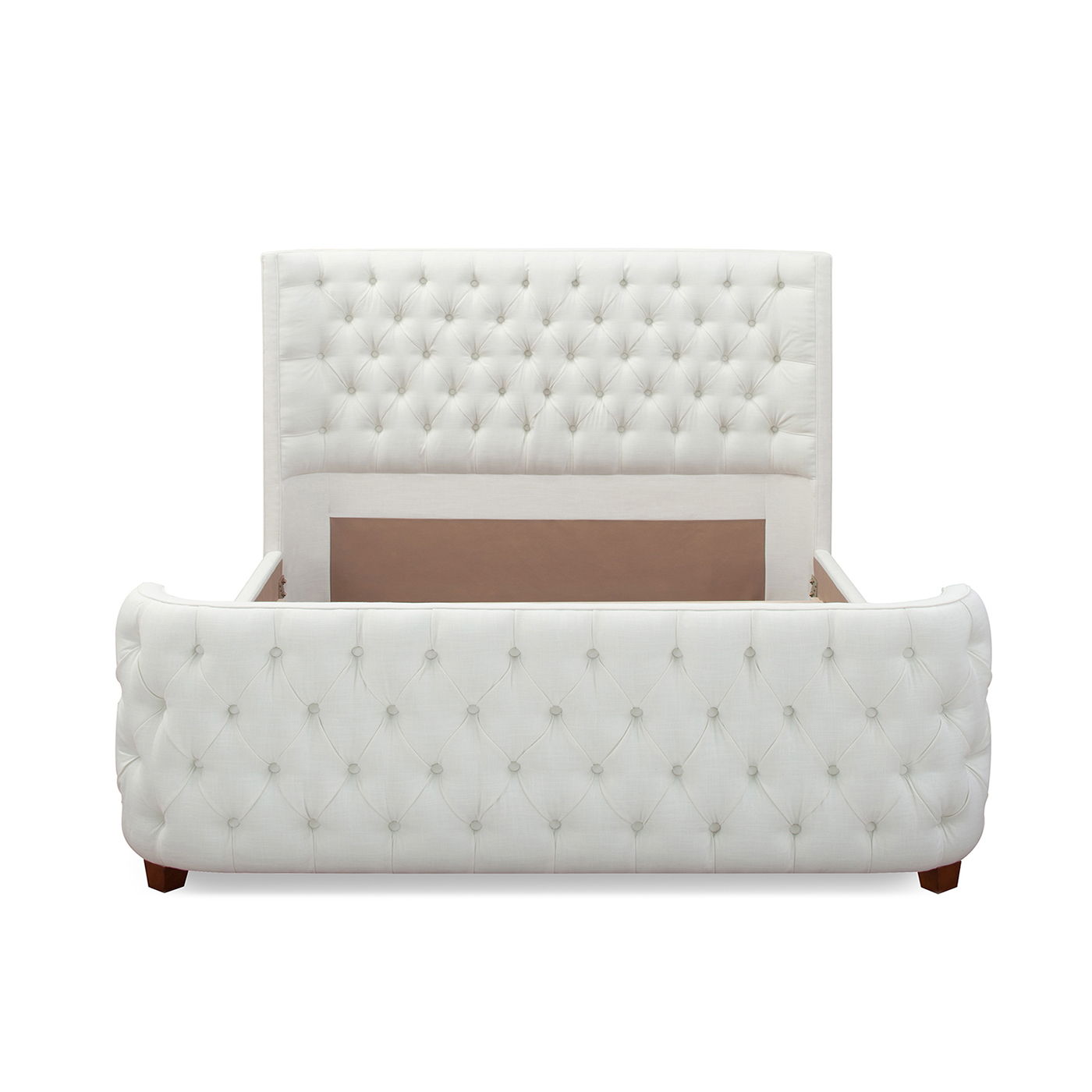 Brooklyn - Tufted Panel Bed Headboard And Footboard Set - The Sleep Loft - Online Mattress Showroom NYC