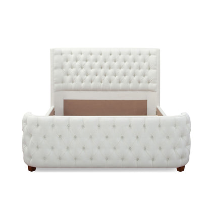 Brooklyn - Tufted Panel Bed Headboard And Footboard Set - The Sleep Loft - Online Mattress Showroom NYC