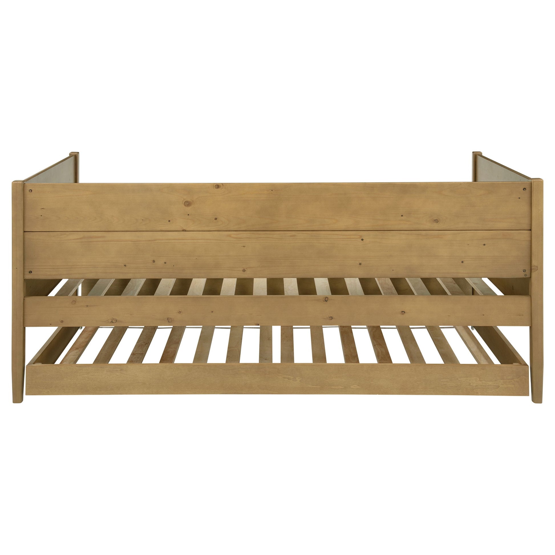 Stewart - Twin Daybed With Trundle - Natural - The Sleep Loft - Online Mattress Showroom NYC