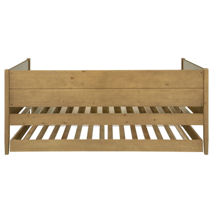 Stewart - Twin Daybed With Trundle - Natural - The Sleep Loft - Online Mattress Showroom NYC