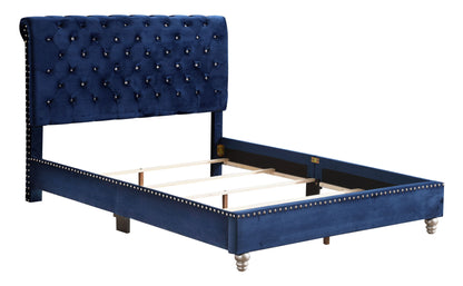 Elegant Transitional Upholstered Bed - The Sleep Loft - Online Mattress Showroom NYC