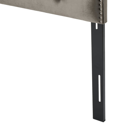 Luella - Button Tufted Upholstered Headboard - The Sleep Loft - Online Mattress Showroom NYC