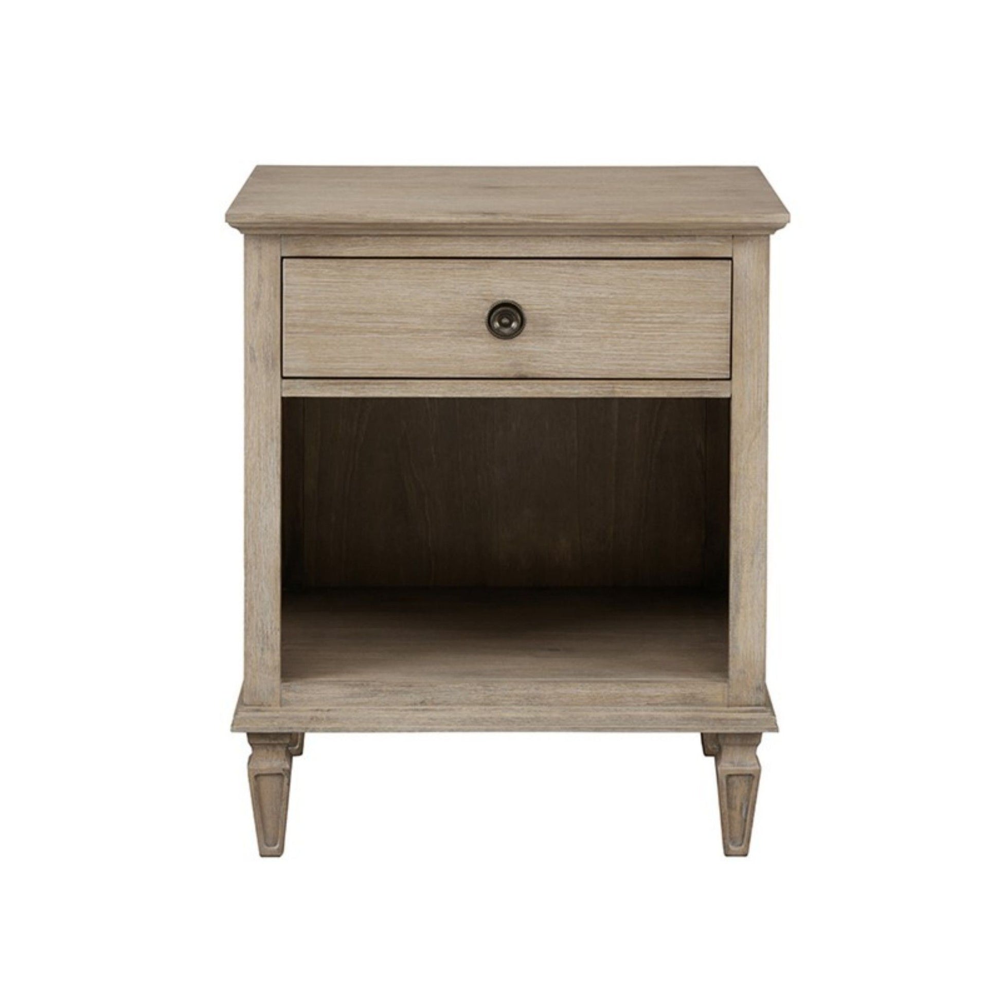 Victoria - Nightstand With Open Storage - The Sleep Loft - Online Mattress Showroom NYC