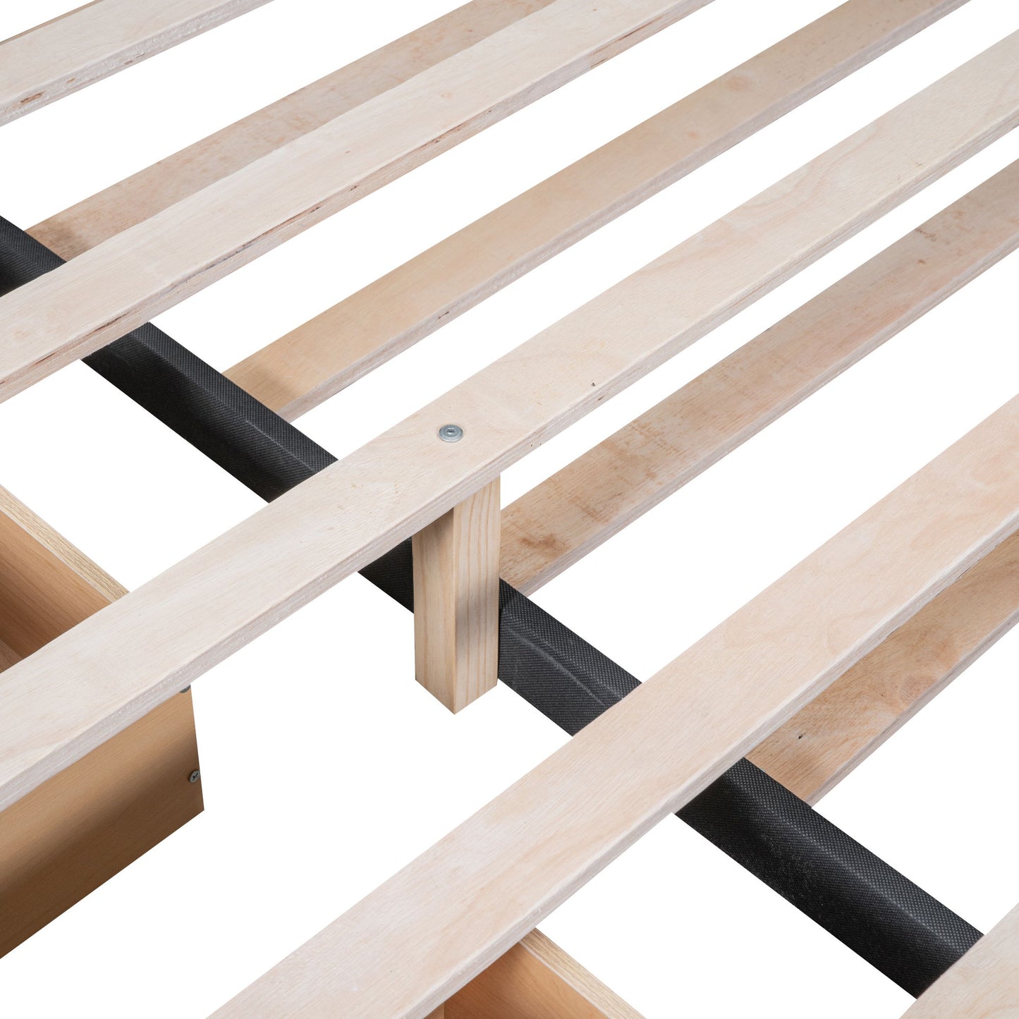 Upholstered Platform Bed With Trundle & Drawers - The Sleep Loft - Online Mattress Showroom NYC