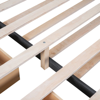 Upholstered Platform Bed With Trundle & Drawers - The Sleep Loft - Online Mattress Showroom NYC