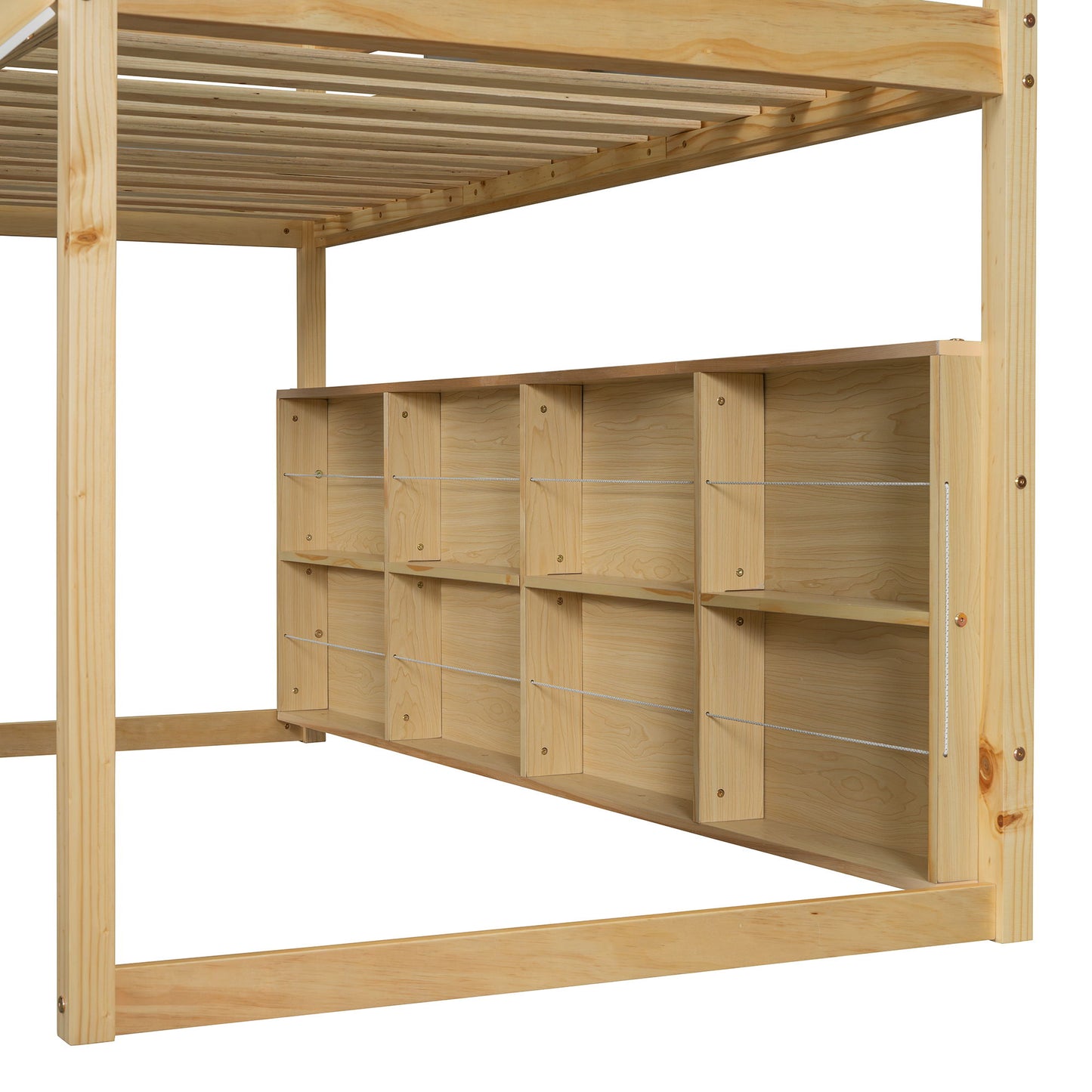 Loft Bed With House Shaped Frame And Tent - The Sleep Loft - Online Mattress Showroom NYC