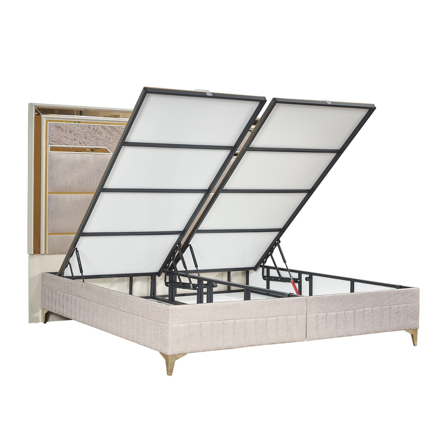 Omari - Upholstered Bed - The Sleep Loft - Online Mattress Showroom NYC