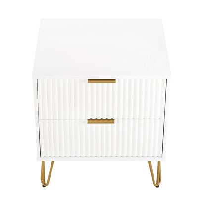 Dumbo - Nightstand With 2 Drawers - The Sleep Loft - Online Mattress Showroom NYC