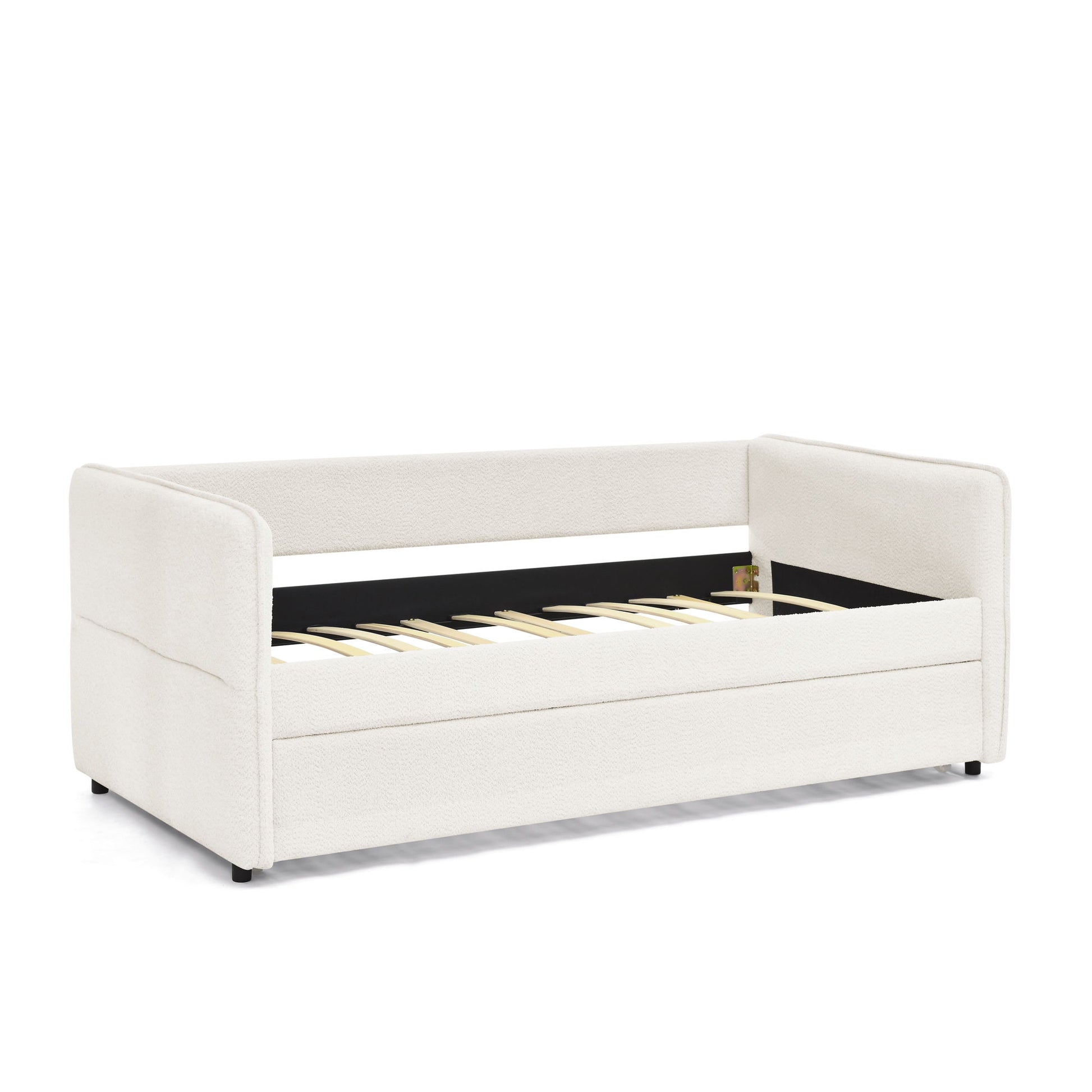 Upholstered Daybed With Pop Up Trundle - The Sleep Loft - Online Mattress Showroom NYC