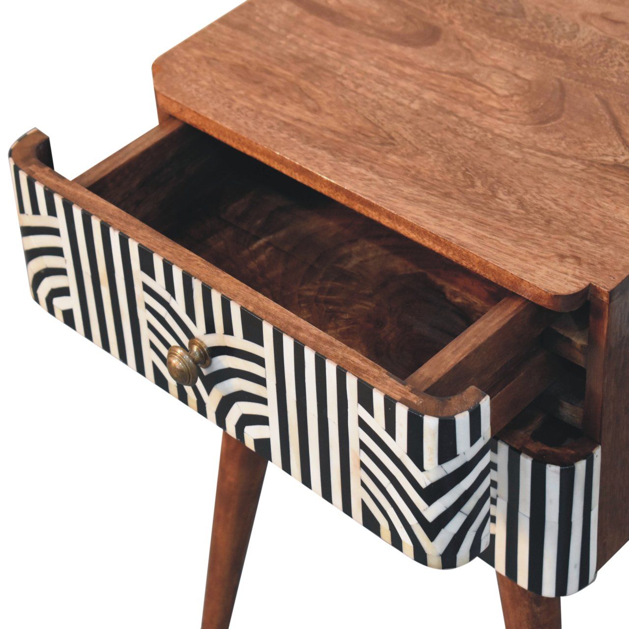 Edessa Bone Inlay Bedside - The Sleep Loft - Online Mattress Showroom NYC