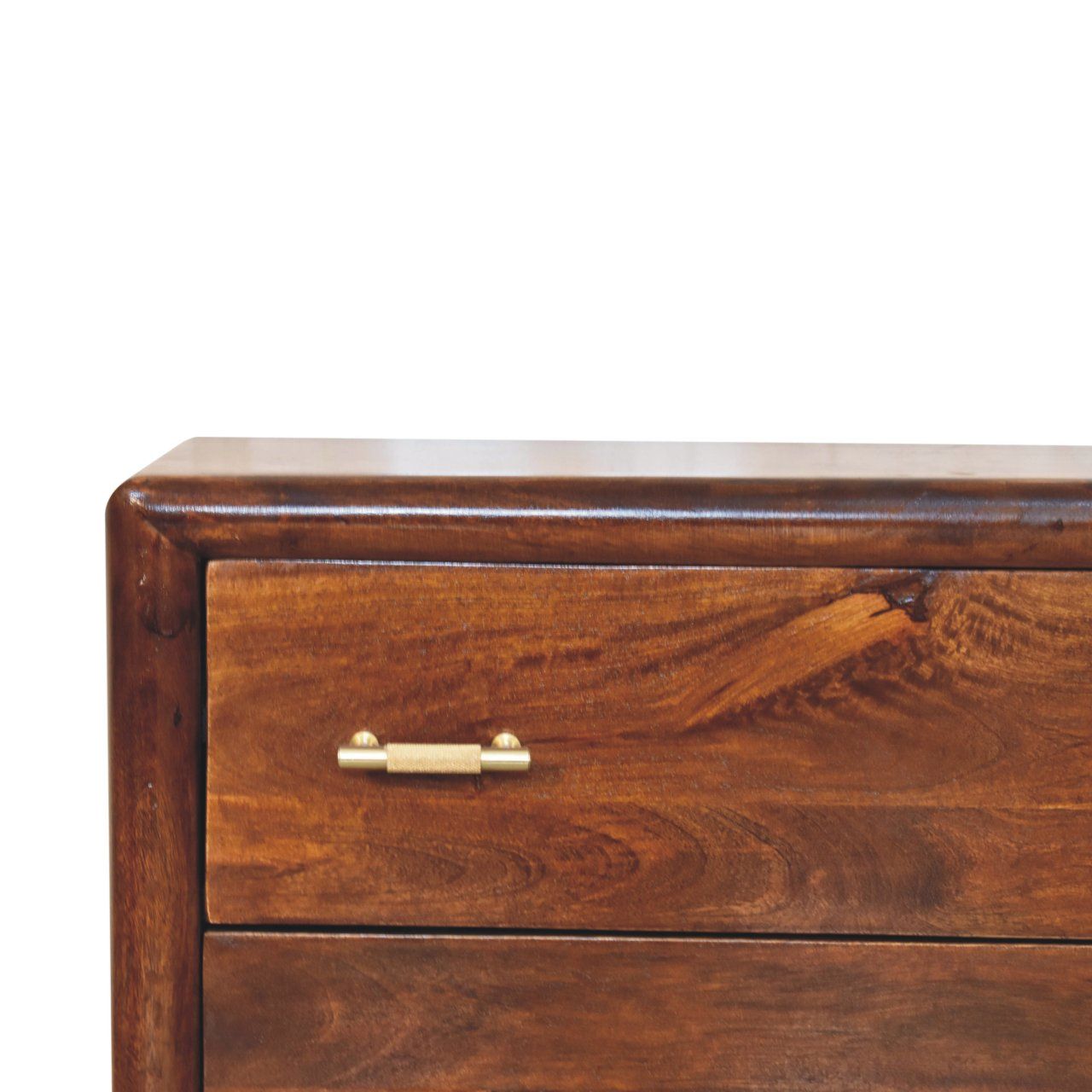 Regency - Woven 2 Drawer Nightstand - Brown - The Sleep Loft - Online Mattress Showroom NYC