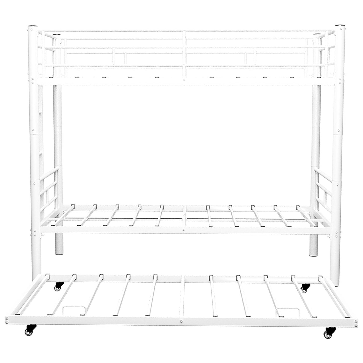 Bunk Bed For Kids, Convertible Frame With Ladders & Guardrail - The Sleep Loft - Online Mattress Showroom NYC