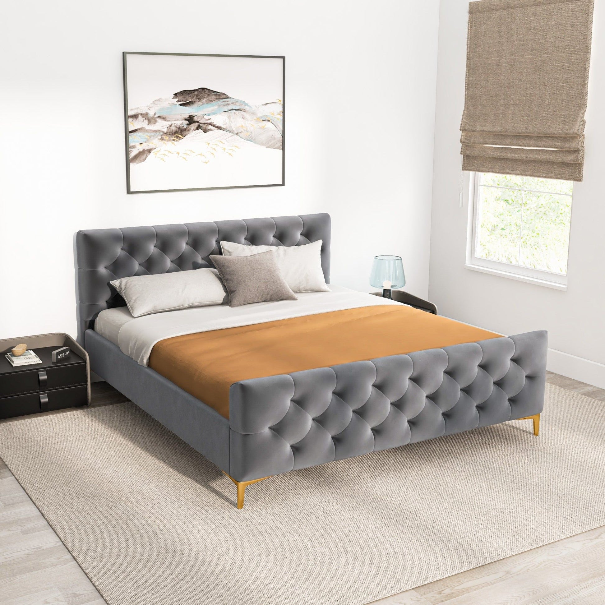 Bailey - Elegant Design Bed - The Sleep Loft - Online Mattress Showroom NYC