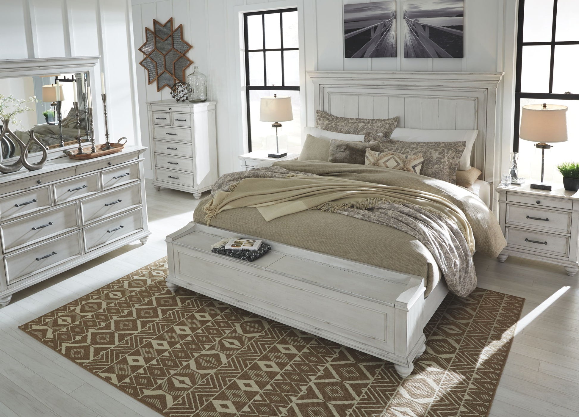Kanwyn - Panel Bed - The Sleep Loft - Online Mattress Showroom NYC