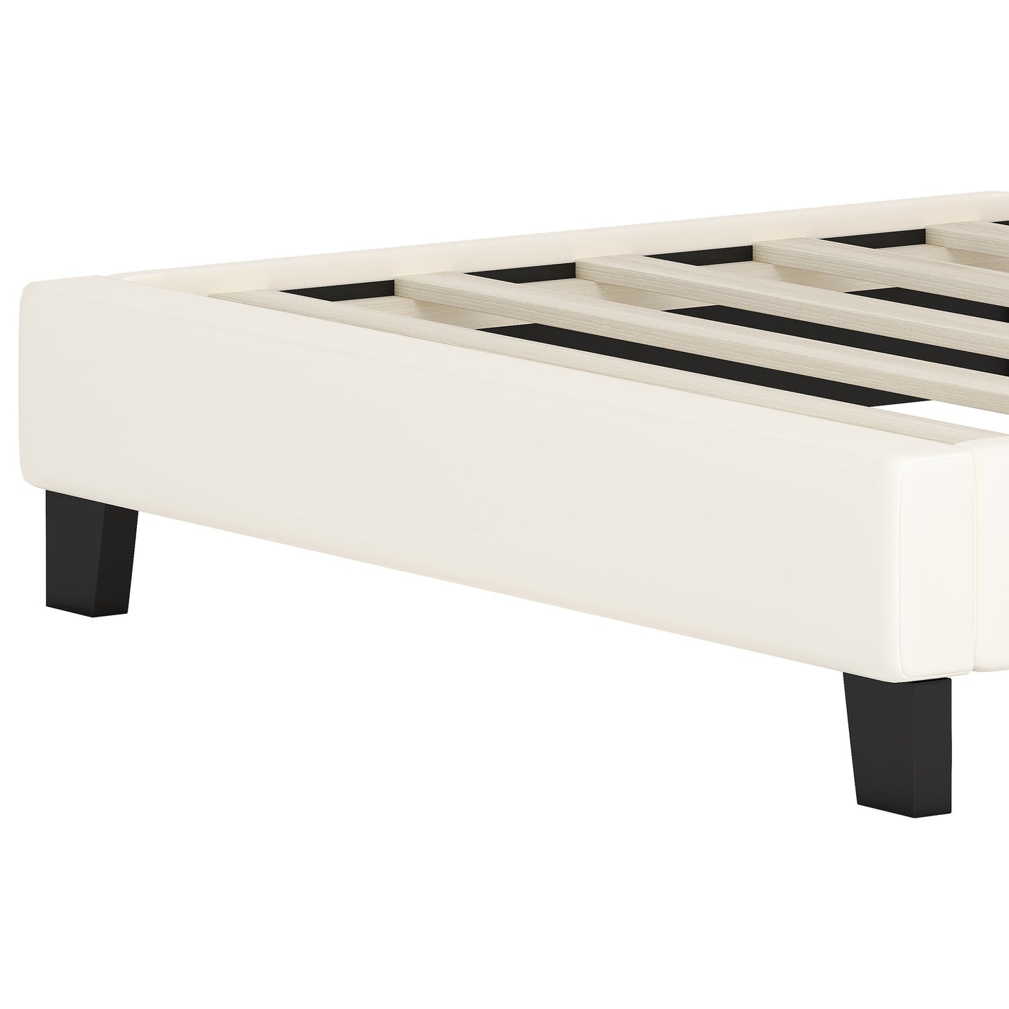 Upholstered Princess Platform Bed With Crown Headboard - The Sleep Loft - Online Mattress Showroom NYC