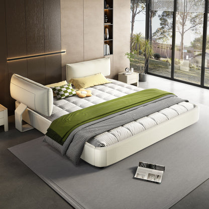 Cloud Bed Frame With Oversized Padded Movable Headboard - The Sleep Loft - Online Mattress Showroom NYC