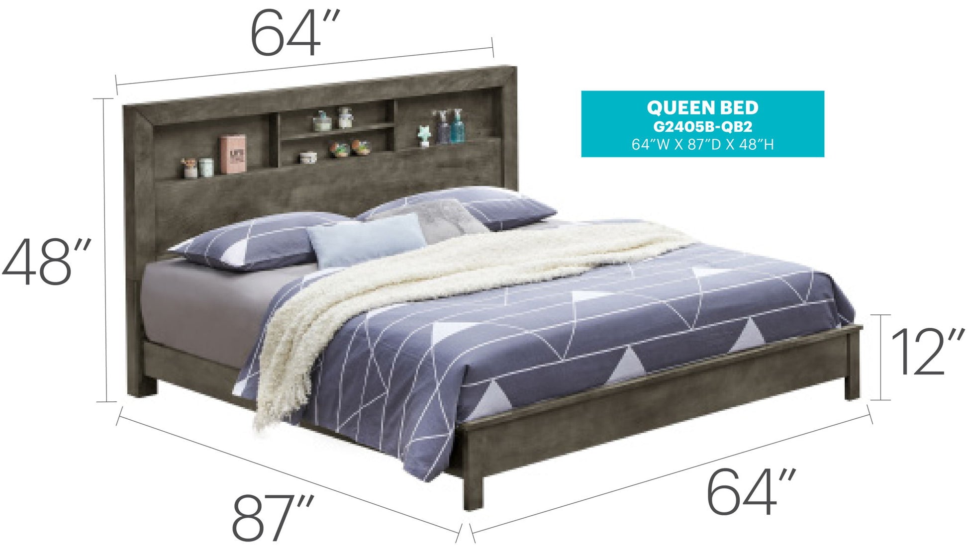 Bed With Transitional Design Stylish - The Sleep Loft - Online Mattress Showroom NYC