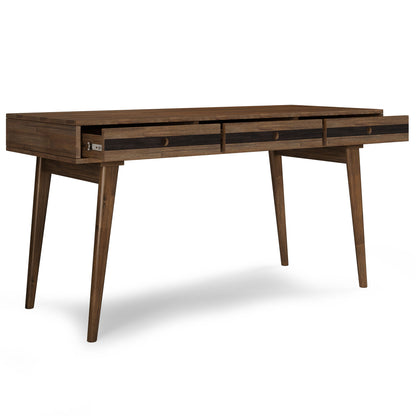 Clarkson - Desk - Rustic Natural Aged Brown - The Sleep Loft - Online Mattress Showroom NYC