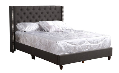 Nailhead Bed Transitional Vibrant - The Sleep Loft - Online Mattress Showroom NYC