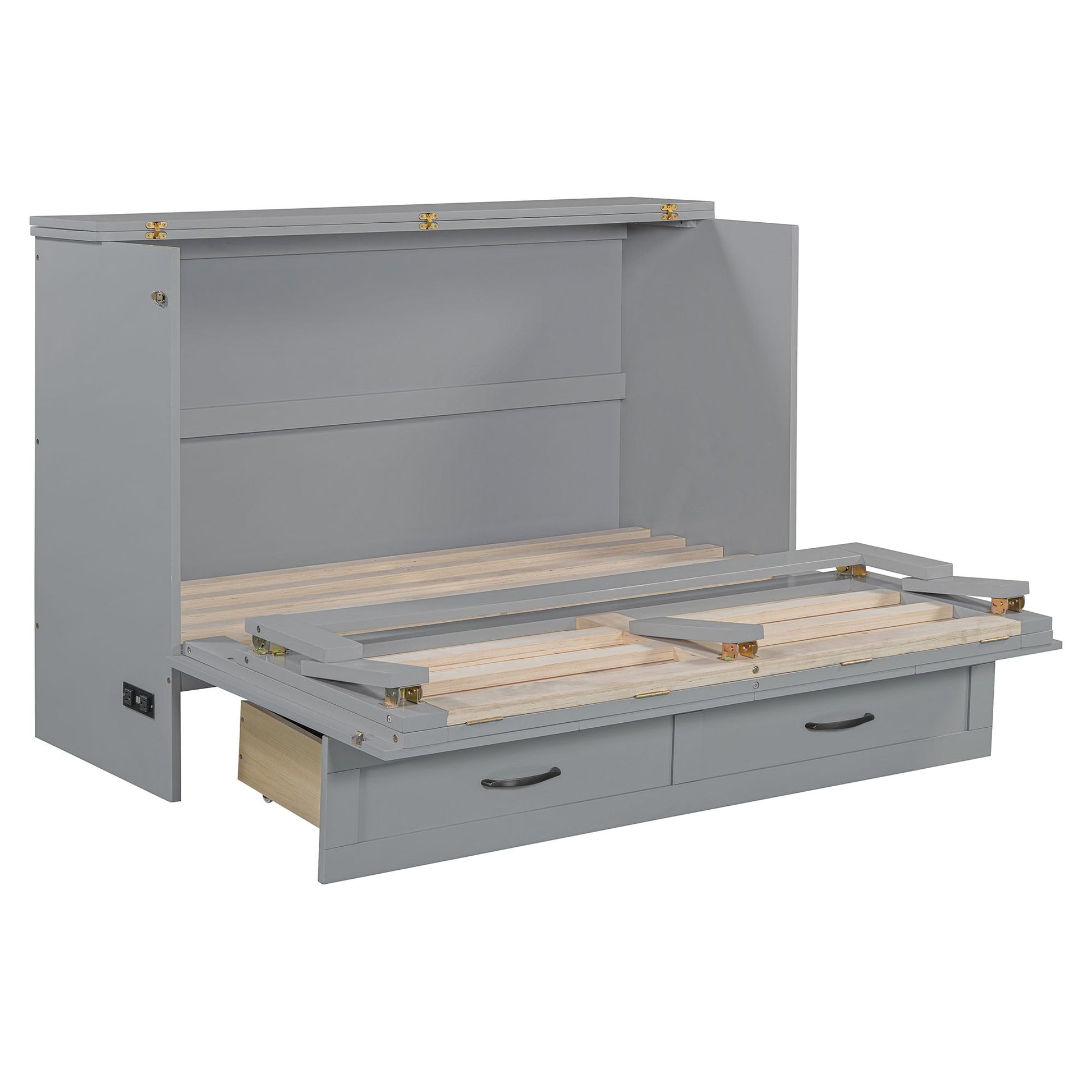 Murphy Bed With Large Drawers - The Sleep Loft - Online Mattress Showroom NYC