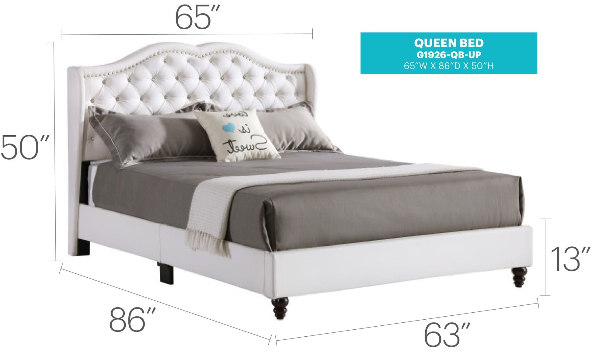 Upholstered Velvet Bed Transitional - The Sleep Loft - Online Mattress Showroom NYC