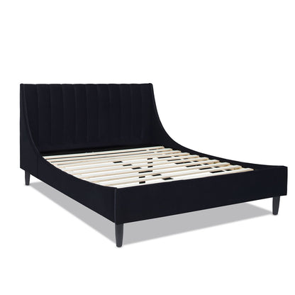 Aspen - Vertical Tufted Modern Headboard Platform Bed Set - The Sleep Loft - Online Mattress Showroom NYC