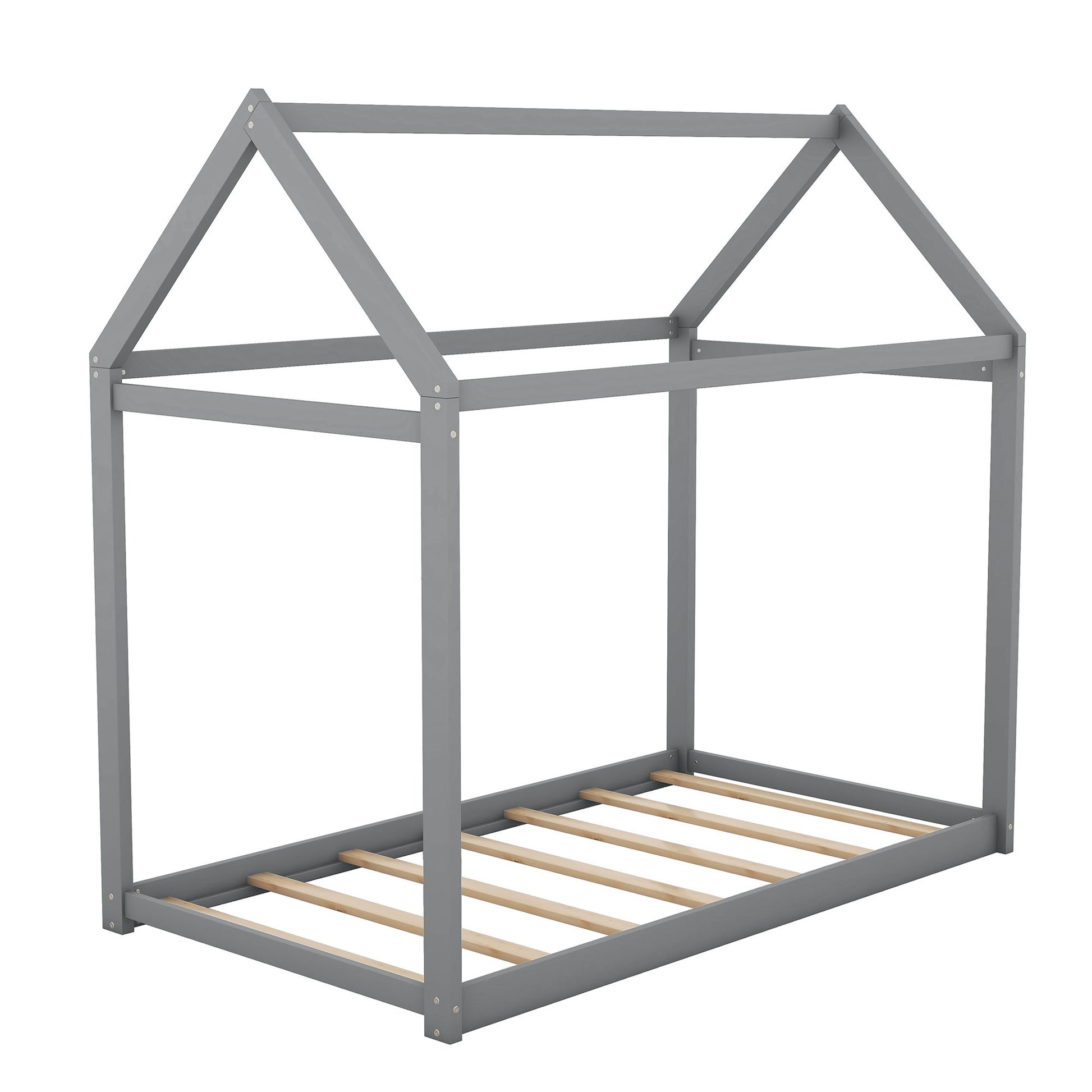 Wooden House Shaped Bed - The Sleep Loft - Online Mattress Showroom NYC