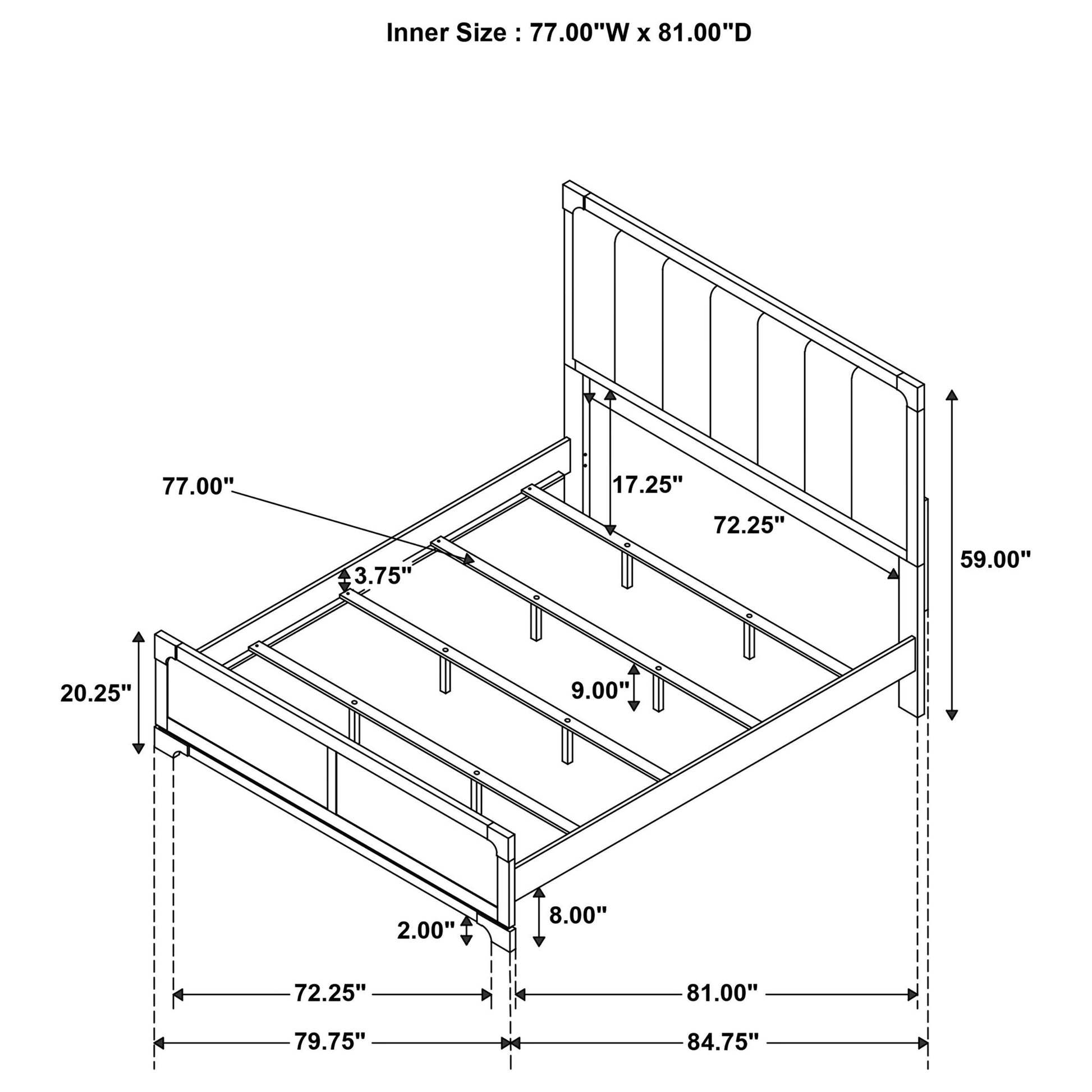 Harbington - Panel Bed - The Sleep Loft - Online Mattress Showroom NYC